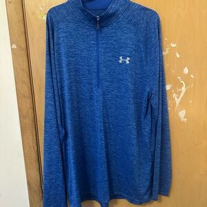 Under Armour Blue HeatGear Pullover
